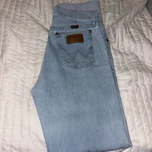 Wrangler Light wash Straight Jeans